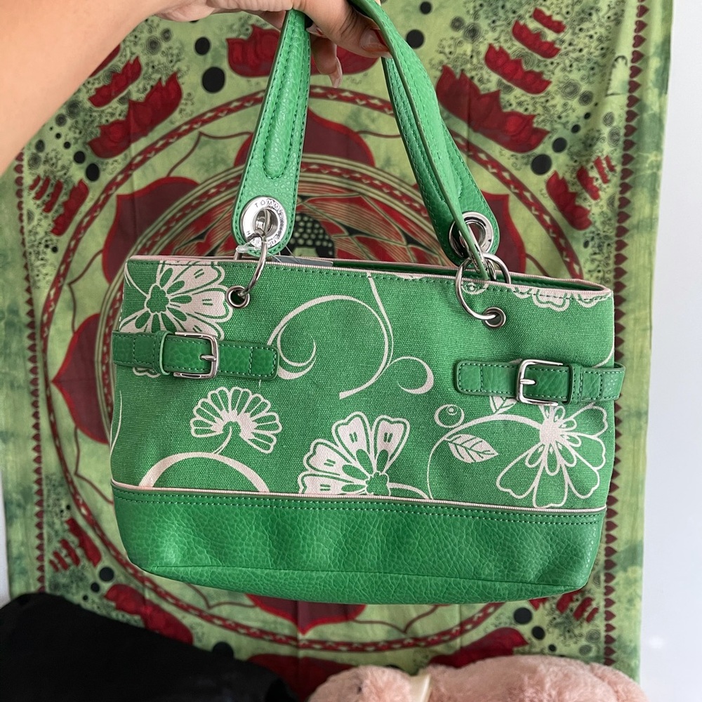 Green tommy handbag